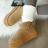 imageProject Cloud 100 Genuine Leather Ankle Boots for Women  AntiSlip Memory Foam Insole Womens Boots  Lightweight Winter Womens Shoes Ankle Booties for Women HuggyChestnut