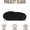 imageProject Cloud 100 Genuine Leather Ankle Boots for Women  AntiSlip Memory Foam Insole Womens Boots  Lightweight Winter Womens Shoes Ankle Booties for Women HuggyBlack