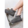 imageProject Cloud 100 Genuine Leather Ankle Boots for Women  AntiSlip Memory Foam Insole Womens Boots  Lightweight Winter Womens Shoes Ankle Booties for Women HuggyGrey
