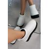 imageProject Cloud 100 Genuine Leather Ankle Boots for Women  AntiSlip Memory Foam Insole Womens Boots  Lightweight Winter Womens Shoes Ankle Booties for Women HuggyWhite
