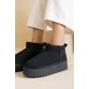 imageProject Cloud 100 Genuine Leather Ankle Boots for Women  AntiSlip Memory Foam Insole Womens Boots  Lightweight Winter Womens Shoes Ankle Booties for Women HuggyNavy Suede