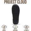 imageProject Cloud 100 Genuine Leather Ankle Boots for Women  AntiSlip Memory Foam Insole Womens Boots  Lightweight Winter Womens Shoes Ankle Booties for Women HuggyNavy Suede