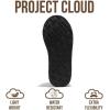 imageProject Cloud 100 Genuine Leather Platform Slippers for Women  Soft Memory Foam Womens Slippers ampamp Supportive Clogs for Women 2025  Cozy Stylish Everyday Footwear SayreBlack
