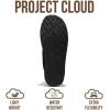 imageProject Cloud Ankle Boots for Women  Genuine Suede Shoes with Memory Foam Insole  NonSlip Mini Winter Boots Shoes for Women 2025 JuleeBlack