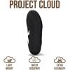 imageProject Cloud Barefoot Shoes Women  Memory Foam LaceUp Womens Sneakers  Lightweight ampamp Non Slip Womens Shoes Casual  AllDay Womens Fashion Sneakers for 2025 GoalBlack