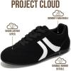imageProject Cloud Barefoot Shoes Women  Memory Foam LaceUp Womens Sneakers  Lightweight ampamp Non Slip Womens Shoes Casual  AllDay Womens Fashion Sneakers for 2025 GoalBlack