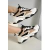 imageProject Cloud Chunky Platform Sneakers for Women  Comfortable Memory Foam Insole Shoes for Women Footwear  Laceup Womens Shoes ampamp Fashion Sneakers CocoTan