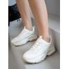 imageProject Cloud Chunky Platform Sneakers for Women  Comfortable Memory Foam Insole Shoes for Women Footwear  Laceup Womens Shoes ampamp Fashion Sneakers CocoOffwhite