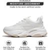 imageProject Cloud Chunky Platform Sneakers for Women  Comfortable Memory Foam Insole Shoes for Women Footwear  Laceup Womens Shoes ampamp Fashion Sneakers CocoOffwhite