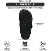 imageProject Cloud Clogs for Kids  Genuine Leather Kids Clogs with Cork Footbed Arch Support  NonSlip Slippers ampamp Sandals for Boys ampamp Girls FootwearBlack Fur Lined