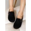 imageProject Cloud Clogs for Kids  Genuine Leather Kids Clogs with Cork Footbed Arch Support  NonSlip Slippers ampamp Sandals for Boys ampamp Girls FootwearBlack Suede