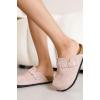 imageProject Cloud Clogs for Kids  Genuine Leather Kids Clogs with Cork Footbed Arch Support  NonSlip Slippers ampamp Sandals for Boys ampamp Girls FootwearLilac Suede