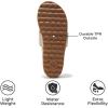 imageProject Cloud Fashion Womens Sandals  Memory Foam Insole and Comfortable Platform Sandals for Women 2025  Lightweight and Nonslip Perfect Beach SlidesGold Thong