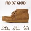imageProject Cloud Genuine Leather Ankle Boots for Women  Lightweight ampamp Non Slip Womens Shoes  Memory Foam Insole Chukka Boots  Water Resistant Fashion Shoes for Women 2025 Wally BootChestnut