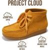 imageProject Cloud Genuine Leather Ankle Boots for Women  Lightweight ampamp Non Slip Womens Shoes  Memory Foam Insole Chukka Boots  Water Resistant Fashion Shoes for Women 2025 Wally BootMustard