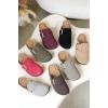 imageProject Cloud Genuine Leather Clogs for Women Shoes  Memory Foam Insole NonSlip ampamp Natural Cork Footbed Arch Support Big Buckle Womens Clogs and Mules for Women Footwear ManchesterMushroom Suede