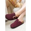 imageProject Cloud Genuine Leather Clogs for Women Shoes  Memory Foam Insole NonSlip ampamp Natural Cork Footbed Arch Support Big Buckle Womens Clogs and Mules for Women Footwear ManchesterBurgundy
