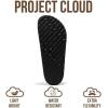 imageProject Cloud Genuine Leather Flat Sandals Women 2025 Beach Essentials Womens Sandals Memory Foam Vacation Essentials Slides for Women Footwear VenitaDenim