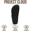 imageProject Cloud Genuine Leather Footbed Clogs for Women  Memory Foam Arch Support Slippers for Women  Trendy Slipons Womens Mules ampamp Clogs Sandals BentonBlack Croco