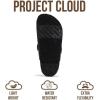 imageProject Cloud Genuine Leather Footbed Clogs for Women  Memory Foam Arch Support Slippers for Women  Trendy Slipons Womens Mules ampamp Clogs Sandals BentonNavy Wool