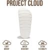 imageProject Cloud Genuine Leather Platform Clogs for Women Footwear  Memory Foam Arch Support Cork Footbed Casual Shoes ampamp Mules for Women 2025 Benton ChunkyBlack