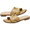 imageProject Cloud Genuine Leather Summer Sandals for Women 2025  Fashion Flat Womens Sandals with Memory Foam Insole Slides Sandals Women Footwear  Mules Womens Sandals JannelNude
