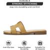 imageProject Cloud Genuine Leather Summer Sandals for Women 2025  Fashion Flat Womens Sandals with Memory Foam Insole Slides Sandals Women Footwear  Mules Womens Sandals JannelNude