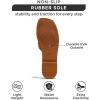 imageProject Cloud Genuine Leather Summer Sandals for Women 2025  Fashion Flat Womens Sandals with Memory Foam Insole Slides Sandals Women Footwear  Mules Womens Sandals JannelCognac