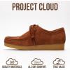 imageProject Cloud Genuine Leather Womens Shoes  Memory Foam Insole Oxford Shoes For Women Footwear  Lightweight AntiSlip Sole Casual Work Loafers with Lace WallyWhiskey