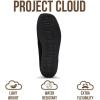 imageProject Cloud Genuine Leather Womens Shoes  Memory Foam Insole Oxford Shoes For Women Footwear  Lightweight AntiSlip Sole Casual Work Loafers with Lace WallyBlack