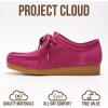 imageProject Cloud Genuine Leather Womens Shoes  Memory Foam Insole Oxford Shoes For Women Footwear  Lightweight AntiSlip Sole Casual Work Loafers with Lace WallyPink