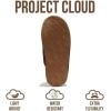 imageProject Cloud Genuine Sheepskin Upper Mens Slippers  Memory Foam Scuff House Slippers and NonSlip Comfortable Fall Men Footwear ColinChocolate