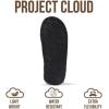 imageProject Cloud Genuine Sheepskin Upper Mens Slippers  Memory Foam Scuff House Slippers and NonSlip Comfortable Fall Men Footwear ColinNavy Suede