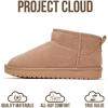 imageProject Cloud Genuine Suede Ankle Boots for Women  Water Resistant with Memory Foam Insole Winter Boots for Women  Trending Shoes ampamp Comfortable Womens Ankle Boots HippySand Suede
