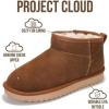 imageProject Cloud Genuine Suede Ankle Boots for Women  Water Resistant with Memory Foam Insole Winter Boots for Women  Trending Shoes ampamp Comfortable Womens Ankle Boots HippyMocha Suede