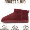 imageProject Cloud Genuine Suede Ankle Boots for Women  Water Resistant with Memory Foam Insole Winter Boots for Women  Trending Shoes ampamp Comfortable Womens Ankle Boots HippyWine Suede