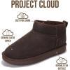 imageProject Cloud Genuine Suede Ankle Boots for Women  Water Resistant with Memory Foam Insole Winter Boots for Women  Trending Shoes ampamp Comfortable Womens Ankle Boots HippyChoco Brown Suede