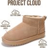 imageProject Cloud Genuine Suede Ankle Boots for Women  Water Resistant with Memory Foam Insole Winter Boots for Women  Trending Shoes ampamp Comfortable Womens Ankle Boots HippySand Suede