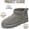 imageProject Cloud Genuine Suede Ankle Boots for Women  Water Resistant with Memory Foam Insole Winter Boots for Women  Trending Shoes ampamp Comfortable Womens Ankle Boots HippyGrey