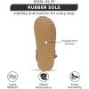 imageProject Cloud Genuine Suede Clogs for Women  Memory Foam Womens Clogs ampamp Mules with Adjustable Straps  Lightweight Platform Shoes NonSlip Slides GoldstarSand