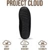 imageProject Cloud Genuine Suede Mens Slippers  Memory Foam Insole Moccassins Loafers for Men Shoes Indoor and Outdoor Use  Lightweight NonSlip House Shoes OswinBlack