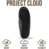 imageProject Cloud Genuine Suede Mens Slippers  Memory Foam Insole Moccassins Loafers for Men Shoes Indoor and Outdoor Use  Lightweight NonSlip House Shoes OswinGrey