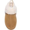 imageProject Cloud Genuine Suede Slippers for Women Indoor ampamp Outdoor Disquette Womens Sandals Memory Foam Clogs for Women Shoes  Fur WaterResistant House Shoes for Women Footwear SlingyChestnut