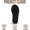 imageProject Cloud Genuine Suede Slippers for Women with Genuine Australian Shearling Fur Lining Womens Slippers  NonSlip EVA with Memory Foam Fuzzy Slippers Women Footwear NeritaBlack