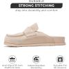 imageProject Cloud Genuine Suede Womens Clog  Memory Foam Arch Support NonSlip Sole Mules ampamp Clogs for Women Footwear  Platform Winter Shoes FoamyBone Suede