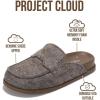 imageProject Cloud Genuine Suede Womens Clog  Memory Foam Arch Support NonSlip Sole Mules ampamp Clogs for Women Footwear  Platform Winter Shoes FoamyTaupe Wool