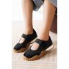 imageProject Cloud Girls Shoes  Memory Foam Insole Kids Shoes Girls Sneakers  Lightweight Mary Jane Flats ampamp NonSlip Comfortable Kids Sneakers Little DonnaBlack