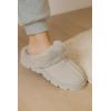 imageProject Cloud House Slippers for Women  Genuine Leather ampamp Natural Fur Lining Fluffy Slippers  Memory Foam Womens Shoes HedyLight Grey Suede