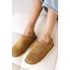 imageProject Cloud Kids Clogs Genuine Suede Upper with Back Strap  Memory Foam ampamp Lightweight Slipon Boys and Girls Sandals with Adjustable Straps  NonSlip Clogs for Kids Sandals Little GoldstarChestnut Suede