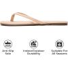 imageProject Cloud Kids Sandals For Girls Footwear with Memory Foam Insole Kids Flip Flops  Lightweight ampamp Slip Resistant Girls Sandals Summer Beach Essentials Little FoundationsBone